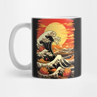 "Ukishiro: Infinity of Waves and Sunset" Mug